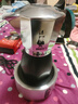 比乐蒂（Bialetti）【官方正品】摩卡壶 双阀高压手冲咖啡壶意式浓缩手动咖啡机送礼 4杯份+4.0电陶炉(雅致银) 170ml 实拍图