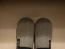 洁丽雅棉拖鞋女秋冬季室内家居防滑保暖拖鞋厚底毛毛女士家用男棉鞋外穿 浅灰 【抗菌升级款】 38-39 (适合37-38码) 实拍图