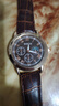 正品男士手表高档休闲石英表简约气质男表皮带高颜值罗马时尚腕表 咖啡色指挥官款 实拍图