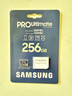 三星（SAMSUNG）256GB TF(MicroSD)存储卡 超高速PRO深蓝卡 4K超高清 适用游戏机无人机 读速200MB/s写速130MB/s 实拍图
