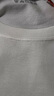 布先生春夏季短袖T恤男士纯棉小白T纯色内搭打底衫 白色 3XL(190) 实拍图