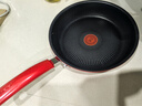 特福（Tefal）平底锅家用牛排不粘煎锅少油烟有钛煎饼锅电磁炉燃气灶通用24cm 实拍图