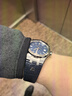 艾美（MAURICE LACROIX）瑞士男表瑞表机械表高端原装进口手表钢带夜光腕表生日礼物 39mm-皮带-蓝面-赠橡胶带 实拍图
