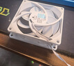 Thermalright(利民) TL-B8W 8cm性能风扇白色风扇 S-FDB V2轴承 8cm机箱风扇4pin PWM 2200转速 实拍图