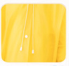 有时光一次性雨衣儿童加厚加长防水小学生加大书包位 11-16岁黄色2件 实拍图