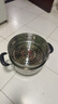 爱仕达（ASD）汤锅 304不锈钢小蒸锅 蒸煮一体汤锅 22CM燃气电磁炉通用奶锅B1-Z 实拍图