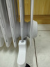 美的（Midea）【白玉】取暖器/电暖器/电暖气家用/烤火炉/13片节能速热/电热油汀/油酊/加热器/烘衣加湿HYX22N 实拍图