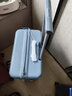 爱可乐（Echolac）明星同款大容量行李箱出国旅行箱王朝防刮拉杆箱湖水蓝24吋PC142 实拍图