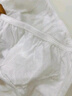 全棉时代一次性内裤女纯棉出差旅行便携孕妇月子免洗不掉絮灭菌 XL码5条 实拍图