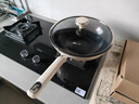 小熊（Bear）陶瓷精铁炒锅无化学涂层炒菜锅 32cm家用平底锅电磁炉燃气灶通用 实拍图
