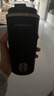 星巴克杯子不锈钢水杯美式咖啡杯保温杯随手杯新年礼物男生车载杯 480ml黑色 实拍图