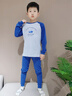浪莎（LangSha）儿童保暖内衣套装男童女童纯棉青少年秋衣秋裤秋冬季宝宝睡衣家居 小帆船 160 建议身高145-155cm 实拍图