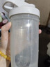 贝瑟斯摇摇杯运动健身水杯蛋白粉搅拌杯奶昔杯子代餐杯瑶瑶杯680ML黑色 实拍图