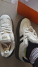 鹿季韩版厚底德训鞋女2025年夏季新款时尚百搭条纹运动休闲学生小白鞋 黑色 40 实拍图