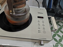 美的（Midea）电陶炉煮茶电磁炉家用新型电磁灶 2200W大功率智能双环做饭炒菜用火锅电池炉围炉煮茶炉MC-HW22E05 实拍图