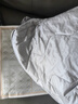 富安娜床垫保护垫纯棉抗菌加厚褥子可水洗床罩防滑床垫保护套蓝1.5米床 实拍图