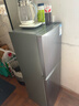 HYUNDAI（韩国现代）小冰箱迷你小型家用冷藏冷冻宿舍出租房办公室双开门二门电冰箱节能省电 118L灰【行业爆款+省电轻音】 实拍图