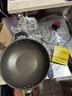 炊大皇炒锅不粘锅少油烟平底锅多用煎炒锅电磁炉通用健康 34cm 实拍图
