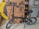 大行（DAHON）经典P8折叠自行车成人20英寸8速男女式通勤运动单车KBC083 消光黑【经典版】 实拍图