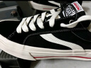 VISION STREET WEAR Odd Astley Pro经典休闲低帮运动休闲鞋帆布鞋板鞋男女多色平底 黑色 40 实拍图