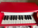 NEW CLASSIC TOYS儿童钢琴玩具 木质电子琴男孩女孩音乐早教婴儿1-6岁生日周岁礼物 25键红色经典儿童机械木质钢琴 实拍图