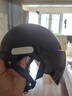 青霄 安全头盔 标准款 新国标 3C认证 抗冲击包裹式防护 电男动女四季车骑通用 黑色防晒镜片 实拍图