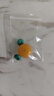 鸡油黄仿蜜蜡配珠散佛珠单颗桶珠手串配饰星月菩提金刚配饰墩子 鸡油黄墩子 17mm*12mm【买一颗送2绿色隔片】 实拍图