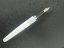 百乐（PILOT）88G钢笔商务签字笔金属笔杆办公实用学生练字专用成人书法礼物 FP-MR2 白色虎纹F尖 实拍图
