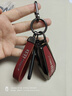 绅创吉利钥匙套缤越星越L/S博越L星瑞帝豪远景X3/6豪越缤瑞博瑞包扣壳 吉利-D款-双面皮-火山红 实拍图