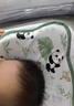 IPOOSI婴儿定型枕新生儿宝宝0-6个月以上睡圆头矫正头型透气硅胶枕 【云感柔护Pro-恒透呼吸面料】枕芯+枕套 0-2岁 竹影熊猫 实拍图
