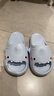 chikoku新款小萌鲨拖鞋女夏季家居可爱厚底防滑情侣鲨鱼凉拖鞋男夏 实拍图
