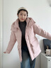 波司登25年羽绒服女士冬季90绒加厚脱卸帽修身中长款休闲百搭外套 实拍图