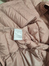 真维斯（Jeanswest）羽绒服2025冬季连帽轻薄短款外套白鸭绒保暖舒适粉色XL 实拍图