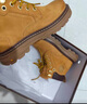 骆驼（CAMEL）王俊凯同款马丁靴高帮户外工装大黄靴情侣 GF122W7790 金黄 37 实拍图