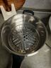 爱仕达（ASD）【品酒会同款】高压锅燃气电磁炉通用8.5L不锈钢压力锅蒸屉款26T3 实拍图