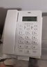 得力电话机座机 固定电话座机 办公家用 家庭有线电话 来电显示 双接口 免电池 GP666白 实拍图