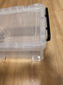 TENMA天马直角收纳箱13升加厚透明塑料劳克斯整理箱玩具CD储物箱单个装 实拍图