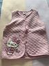 Hello Kitty儿童马甲秋装纯棉女童背心宝宝内穿打底外穿513090粉色130 实拍图