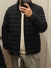 优衣库男装女装无缝羽绒连帽外套夹克羽绒服25秋冬新款478279 08 深灰色 2XL 实拍图