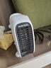 奥克斯（AUX）暖风机取暖器办公室电暖气家用节能台式电暖器热风机200A2 白色-双温控【升级2.2米加长加粗线】 实拍图