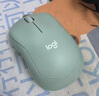 罗技（Logitech）M221 轻音鼠标 无线鼠标 办公鼠标 对称鼠标 带无线微型接收器 薄荷绿 实拍图
