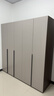 林氏家居简约衣柜原木风挂衣卧室出租屋家用小户型五门衣柜OV3D-A 实拍图