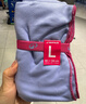 迪卡侬（DECATHLON）运动吸汗速干浴巾游泳毛巾健身便携泡温泉保暖L码4808565 实拍图