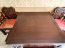 如邑八仙桌餐桌椅组合四方桌长方桌实木老榆木中式仿古八仙桌组合 桌面100*100高度80 实拍图
