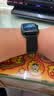 ESCASE 适用苹果手表表带米兰尼斯腕带apple watch11/10/9/8/7/6/5/SE3磁吸搭扣38/40/41mm 黑色 实拍图