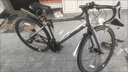 Jeep吉普公路自行车碟刹变速自行车男女学生公路车竞技代步车-RS730 RS730-公路把-高级灰-铝合金 M码（适合身高165-185CM） 18速-闸变一体-追求速度(高阶款) 实拍图