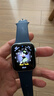 Apple/苹果 Watch SE 智能手表GPS+蜂窝款44毫米银色铝金属表壳丹宁色运动型表带S/M MXHX3CH/B 实拍图