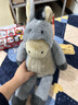 威尔通（WELTSTON）毛绒玩具抱枕布娃娃玩偶男朋友生日礼物女生 情绪表情公仔犟驴 实拍图