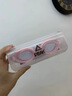 李宁LI-NING泳镜防水防雾男女高清游泳眼镜平光游泳镜LNJT224-9樱花粉 实拍图