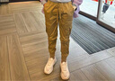 Dickies休闲裤 腰部抽绳罗纹多袋工装慢跑裤 女式长裤DK0081 古铜色 （常规版型喜欢宽松建议拍大一码） 25 实拍图